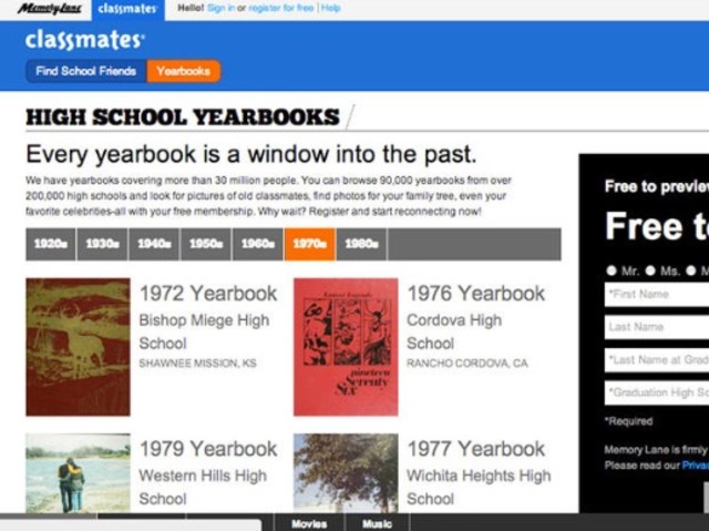 First social media site