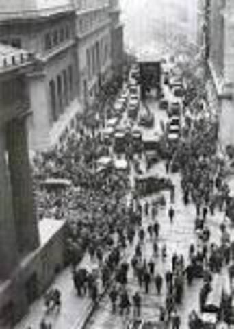 Stock Market Crash Begins Great Depression