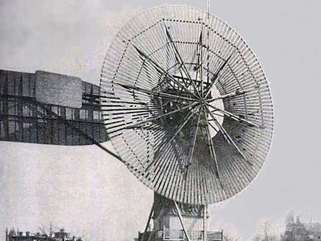 First Wind Turbine