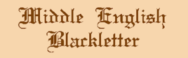 Middel English