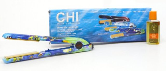 Turned on my flat iron