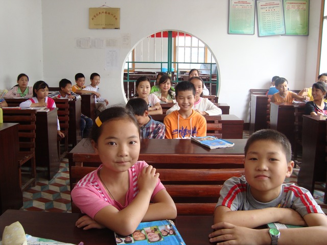 My 2nd English classroom began.