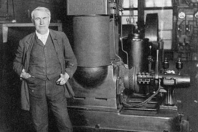 First Electric Plant Built by Thomas Edison in New York