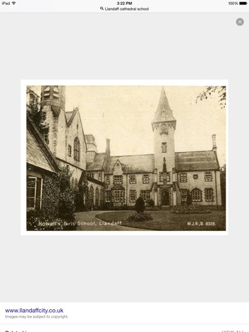 Enters Llandoff Cathedral School