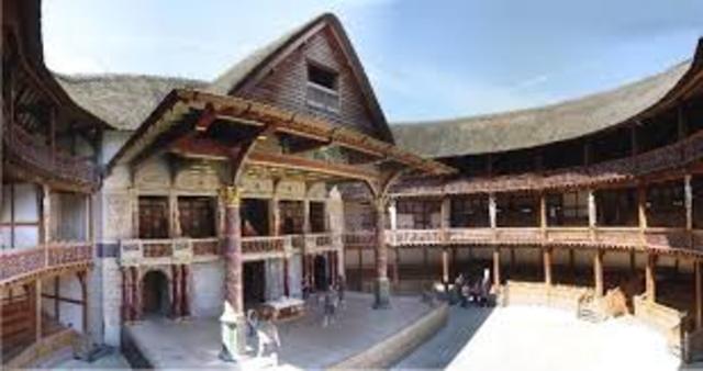 Globe Theatre is build in London