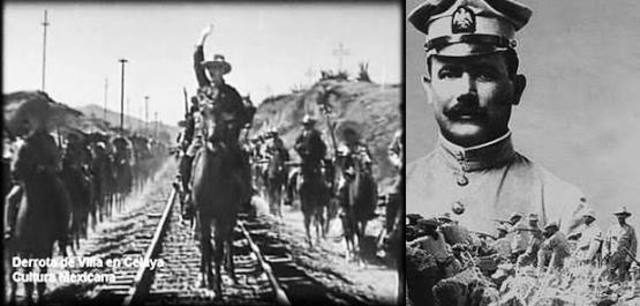 Obregón derrota a Villa en Guanajuato