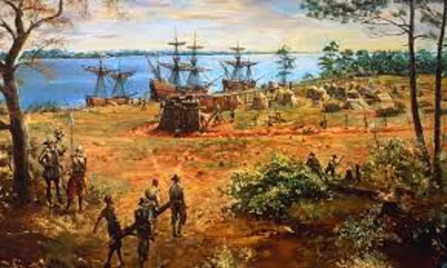 First permanent English settlement in North America is established at Jamestown, Virginia