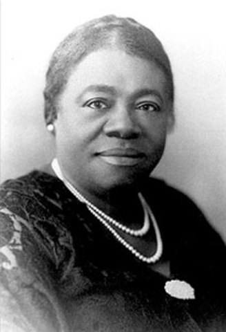 Mary McLeod Bethune starts the National Council of Negro Women