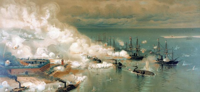 David Farragut and the Union Navy captures the seaport of New Orleans