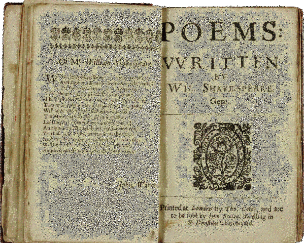 Shakespeare’s sonnets are published