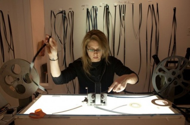 splicing film my hand