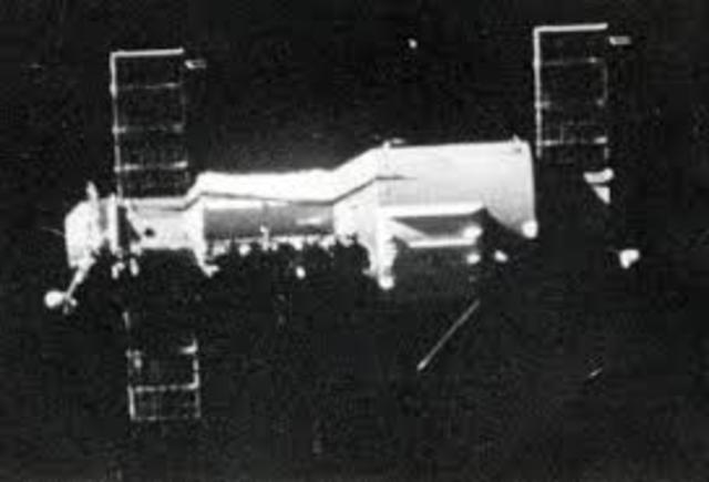 The First Space Station Lauches