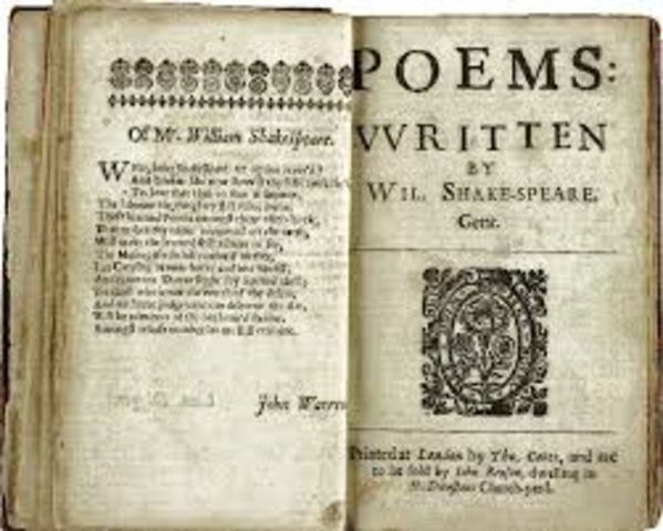 Shakespeare sonnets are published