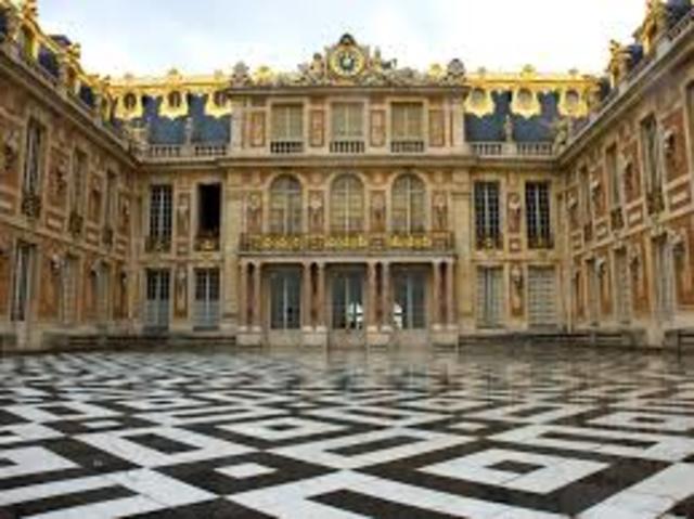 The Palace of Versailles Built