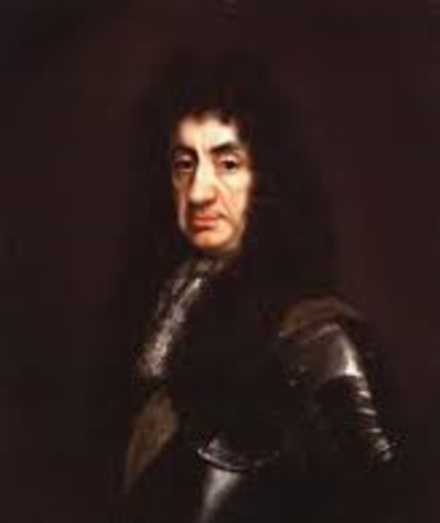 Puritan Commonwealth ends; monarchy is restored with Charles II