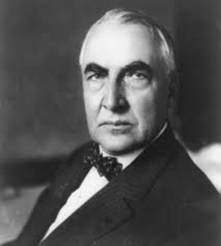 Warren G. Harding’s Return to Normalcy