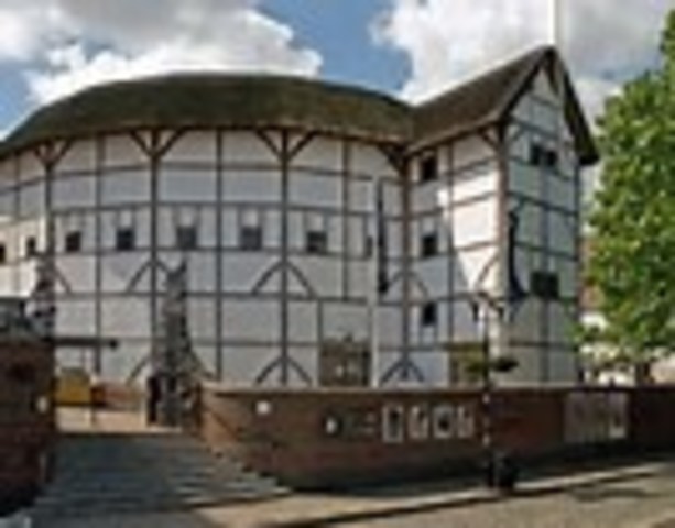 Globe Theatre is built in London