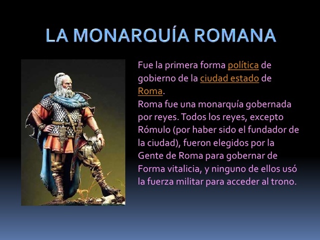 Periodo de la Monarquia 490
