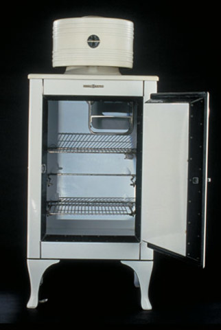 Electric refrigerator, Model T-7,