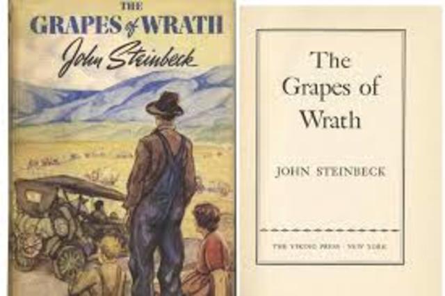 Grapes of Wrath is Published