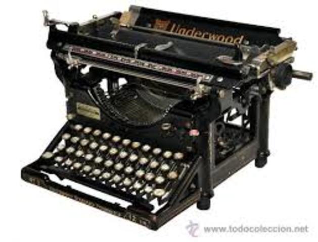 Máquina de escribir Underwood n.º 3