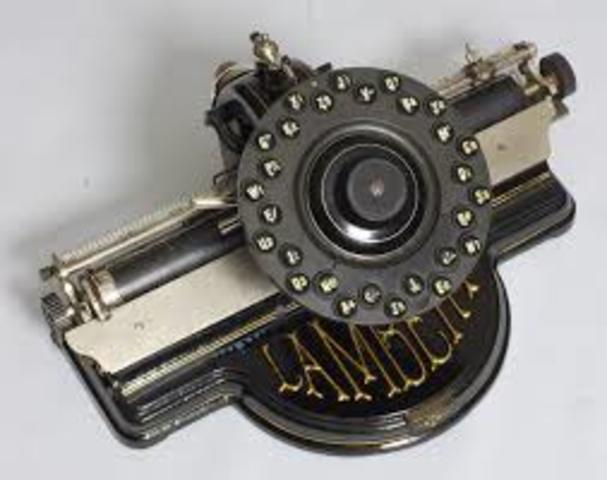 La máquina de escribir de índice