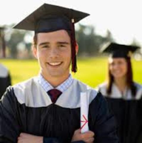 First child grauates