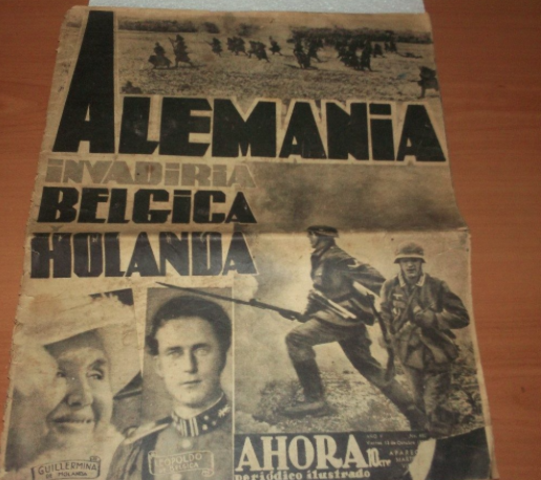 alemania invade Bélgica