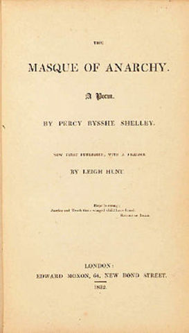 The Masque of Anarchy - Percy Bysshe Shelley