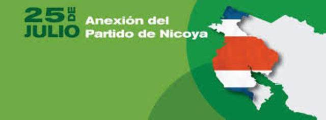 Anexión del Partido Nicoya a Costa Rica