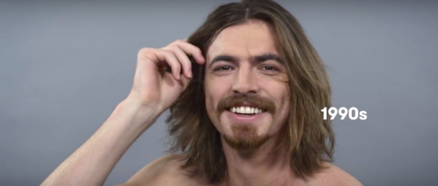 Un Corte de Pelo en los 1990s