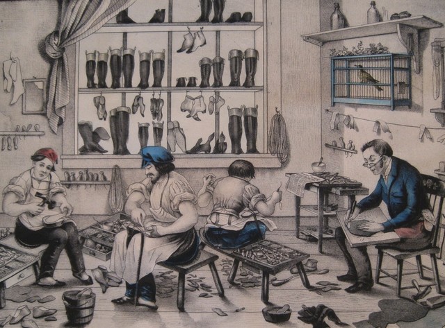 The formation of the Federal Society of Journeymen Cordwainers (shoemakers) in Philadelphia
