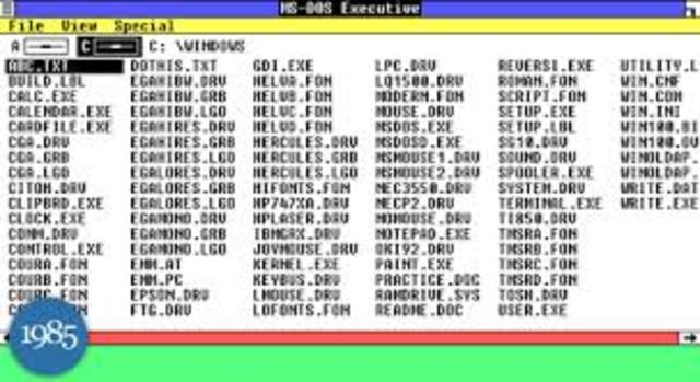 Windows en 1985