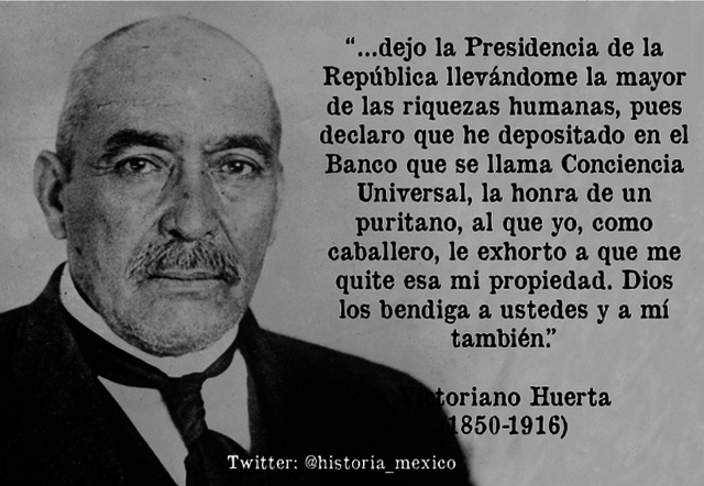 Renuncia de Huerta