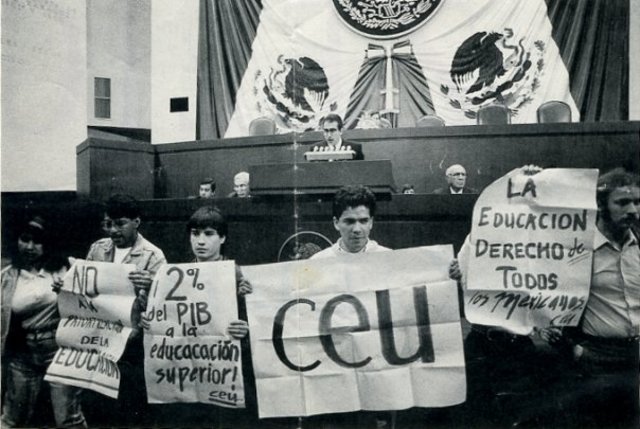 creación del Consejo Estudiantil Universitario (CEU)