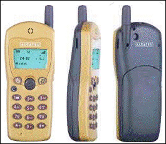 This was my first cell phone.