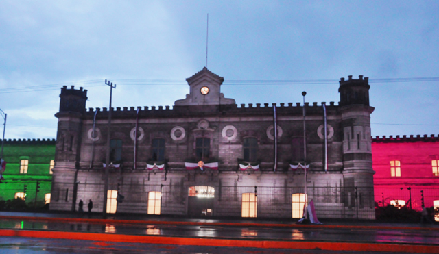 INAGURACION DE LA FAMOSA PENITENCIARIA  LECUMBERRI