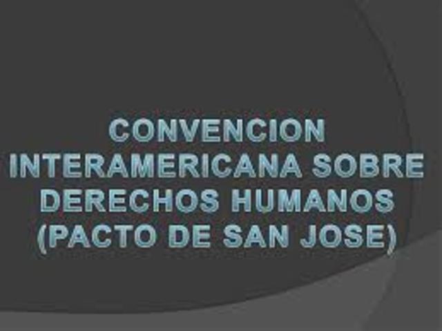 CONVENCION AMERICANA SOBE DERECHOS HUMANOS