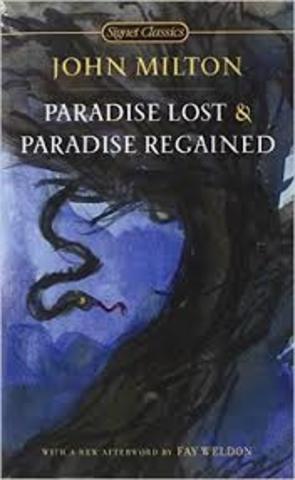 John Milton begins Paradise Lost