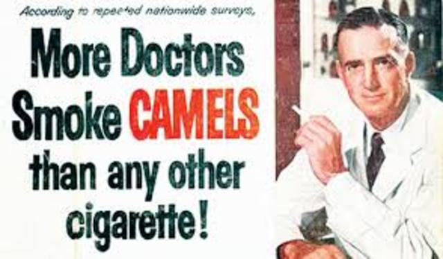 Report released that says cigarettes cause cancer