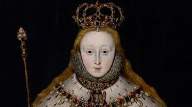 Elizabeth I becomes queen of England