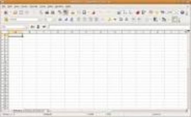 first electronic spreadsheet