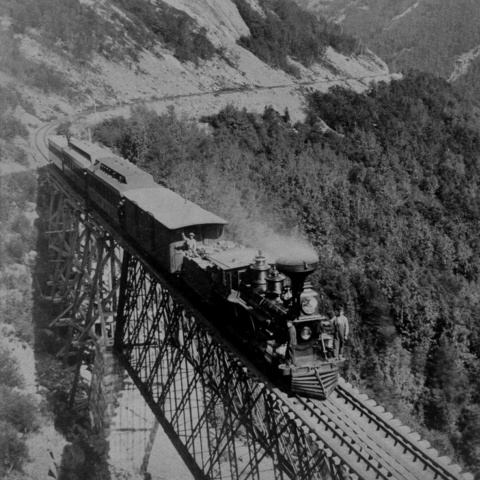 The train to the Suburbs of Racine