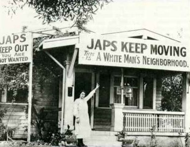 Relocation of Japanese Americans to camps