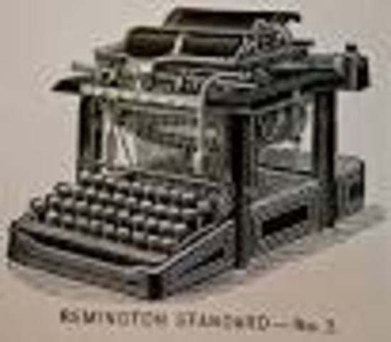 Máquinas Remington ya escriben en mayúscula y minuscula