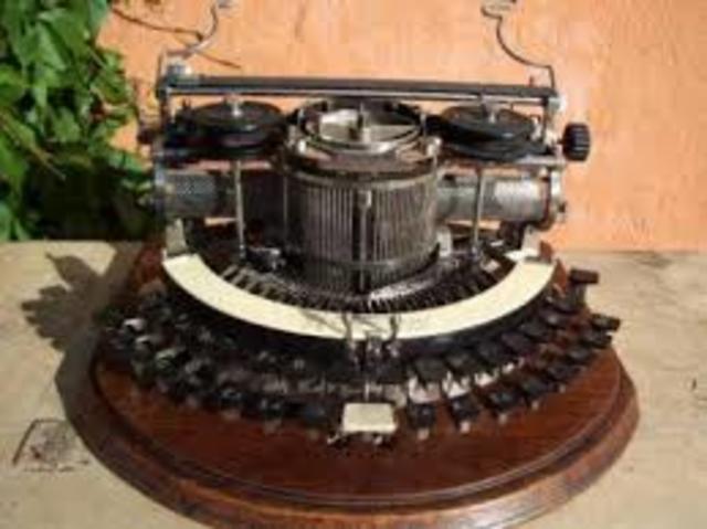 Segundo intento de la máquina de escribir