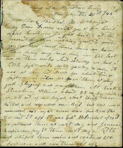 Letters were Important