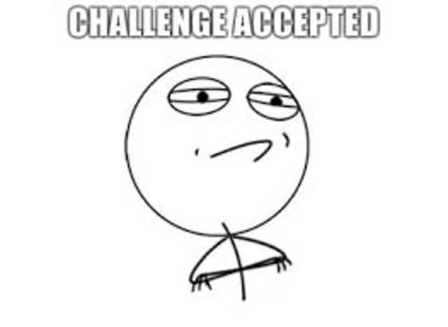 YOU CHALLENGE ME BRO