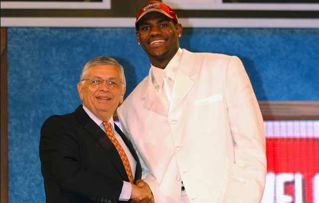 Lebron James Draft