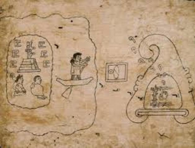 Los aztecas salen de Aztlàn